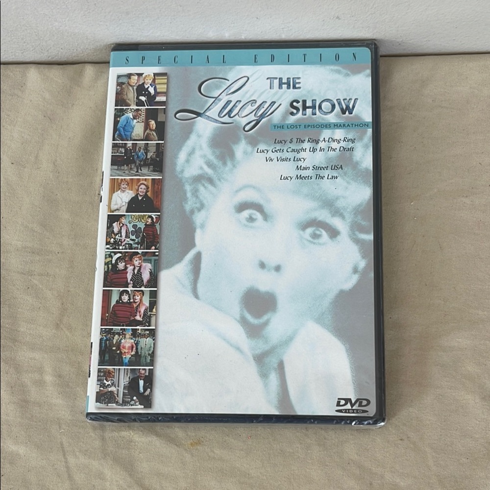 The Lucy Show Special Edition DVD 2001 Delta NEW Lost Episodes Marathon Video